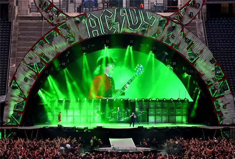  AC/DC bei einem Konzert im Jahr 2015 in Berlin.