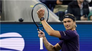  Alexander Zverev hat in New York die dritte Runde erreicht.