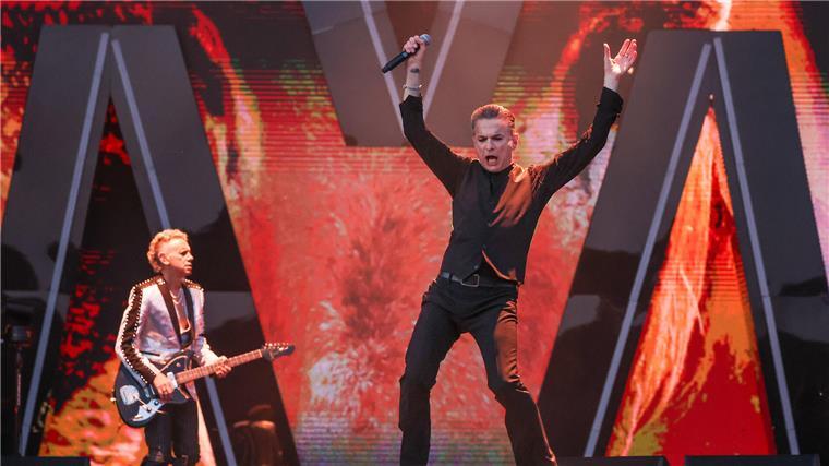 Depeche Mode trotzen dem Tod und feiern in Hamburg das Leben