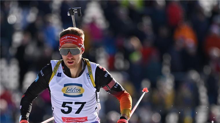 „Ärgert mich unfassbar“: Biathlet Horn wird WM-Siebter David Zobel war für die WM nachnominiert worden.