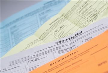Muster von Stimmzettel für die Kommunalwahlen 2021 in Niedersachsen
