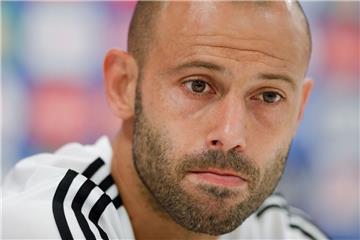  "Es ist vorbei":  Javier Mascherano hat nach dem Aus von Argentinien im WM-Achtelfinale seinen Rücktritt aus der Fußball-Nationalmannschaft erklärt