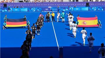  Vor dem Spiel gegen Spanien herrschte beim deutschen Hockey-Team noch Zuversicht.  