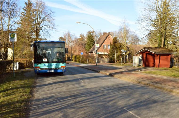 120.000 Euro will die Gemeinde Loxstedt in den barrierefreien Ausbau der Bushaltestellen am Wiemsdorfer Kirchweg in Dedesdorf-Eidewarden investieren.