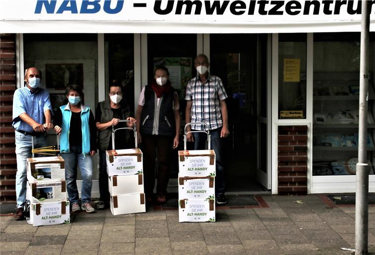 1361 Altgeräte kamen bei der Sammelaktion des NABU zusammen. 