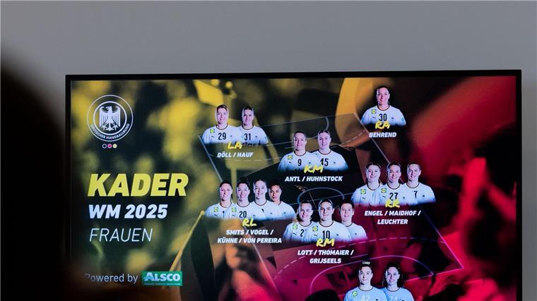 17 Spielerinnen sind von Handball-Bundestrainer Markus Gaugisch für die Heim-WM nominiert worden.