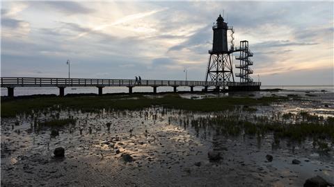 Leuchtturm Obereversand Dorm-Neufeld Wattenmeer