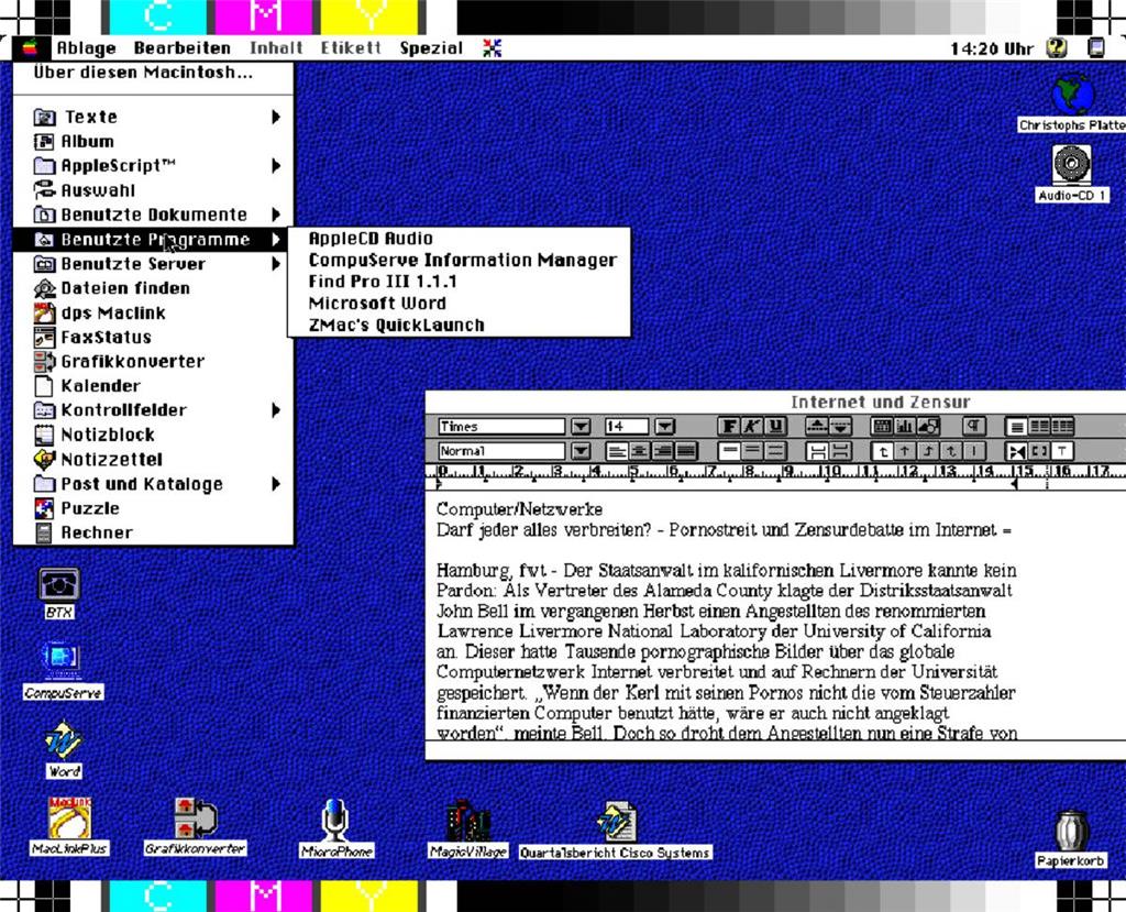 1997: Apple steht finanziell mit dem Rücken zur Wand und holt Jobs zurück. Mit dem Kauf von Next für über 400 Millionen Dollar wird das bei Next entwickelte Betriebssystem zur Grundlage des Mac-Systems OS X, dass heute noch eingesetzt wird.