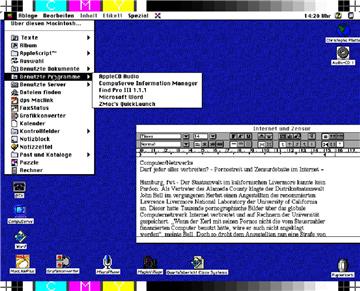 1997: Apple steht finanziell mit dem Rücken zur Wand und holt Jobs zurück. Mit dem Kauf von Next für über 400 Millionen Dollar wird das bei Next entwickelte Betriebssystem zur Grundlage des Mac-Systems OS X, dass heute noch eingesetzt wird.