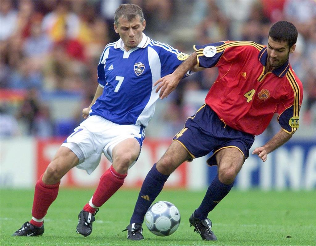 2000: Jugoslawien – Spanien 3:4 - Auch gegen Spanien im Gruppenspiel offenbarte ...