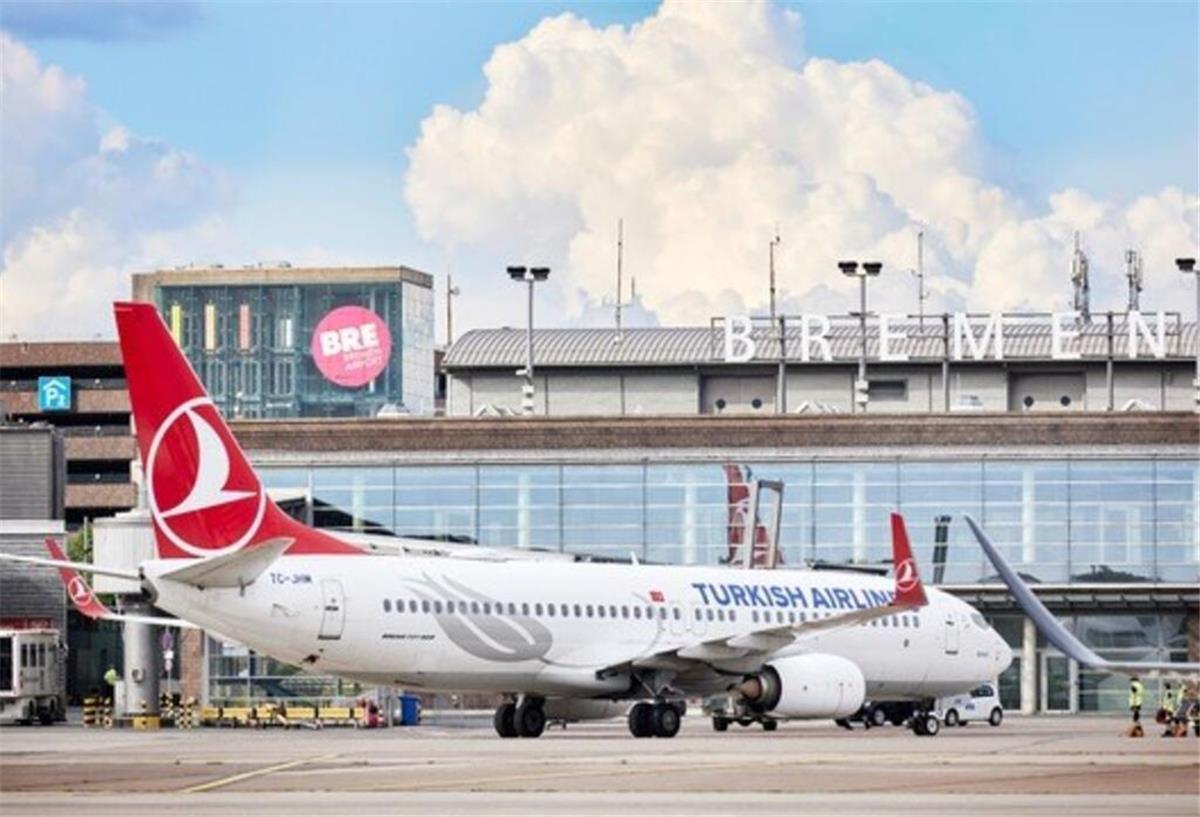 Blick auf den Bremen Airport. Der Flughafen im Nordwesten war 2024 der pünktlichste unter den getesteten.
