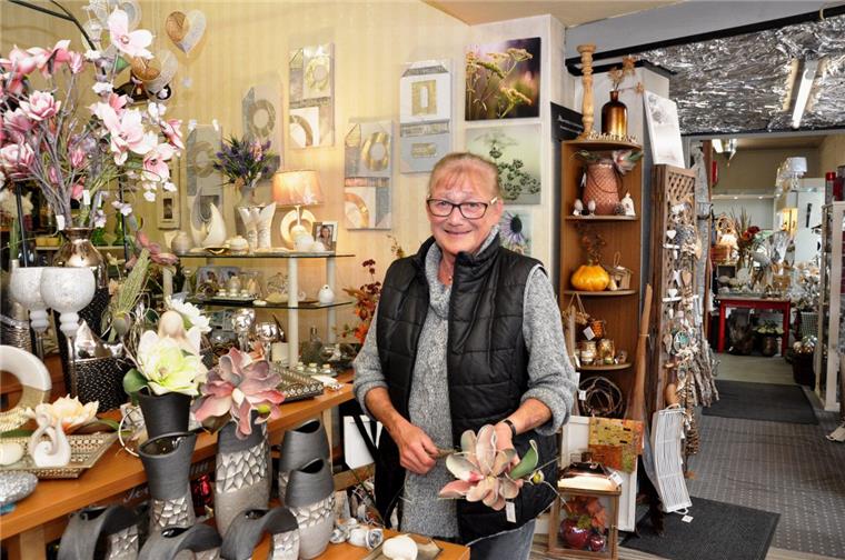 46 Jahre lang hat Barbara Techt das Haus der Geschenke in Nordenham geführt. Ende November geht sie in Ruhestand.