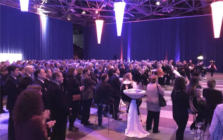 750 Menschen kamen zum  Neujahrsempfang der Stadt Bremerhaven.