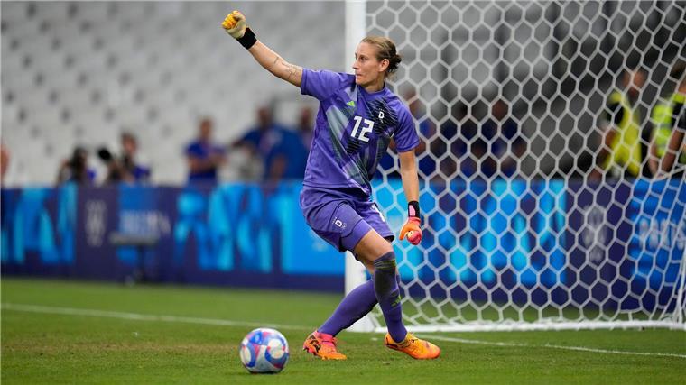 Ab ins Halbfinale: Torhüterin Ann-Katrin Berger 