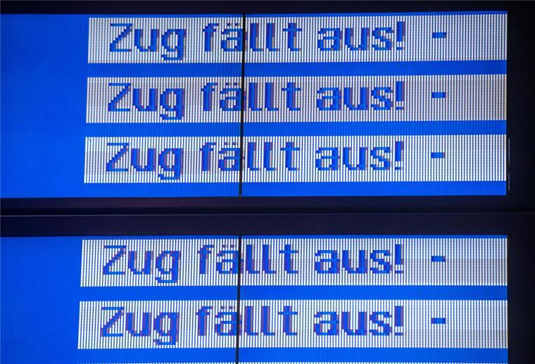 Zug fällt aus