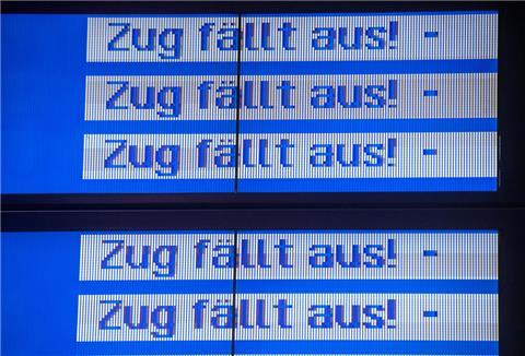 Zug fällt aus