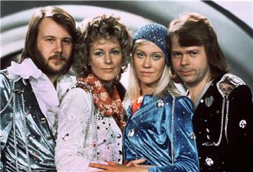 Die Mitglieder der schwedischen Popgruppe «Abba»