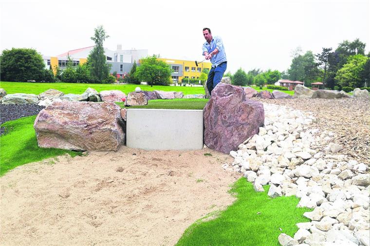 Bad Bederkesa: Neue Ideen sollen den Ort weiter beleben Abenteuer-Golf im Kurpark: Dieses neue Angebot soll in den nächsten Jahren realisiert werden. So könnte es aussehen.