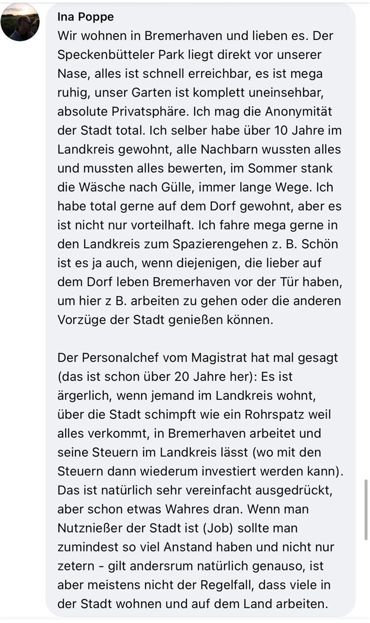 Aber auch Bremerhaven hat Fans. Sie nennen starke Argumente fürs Stadtleben.