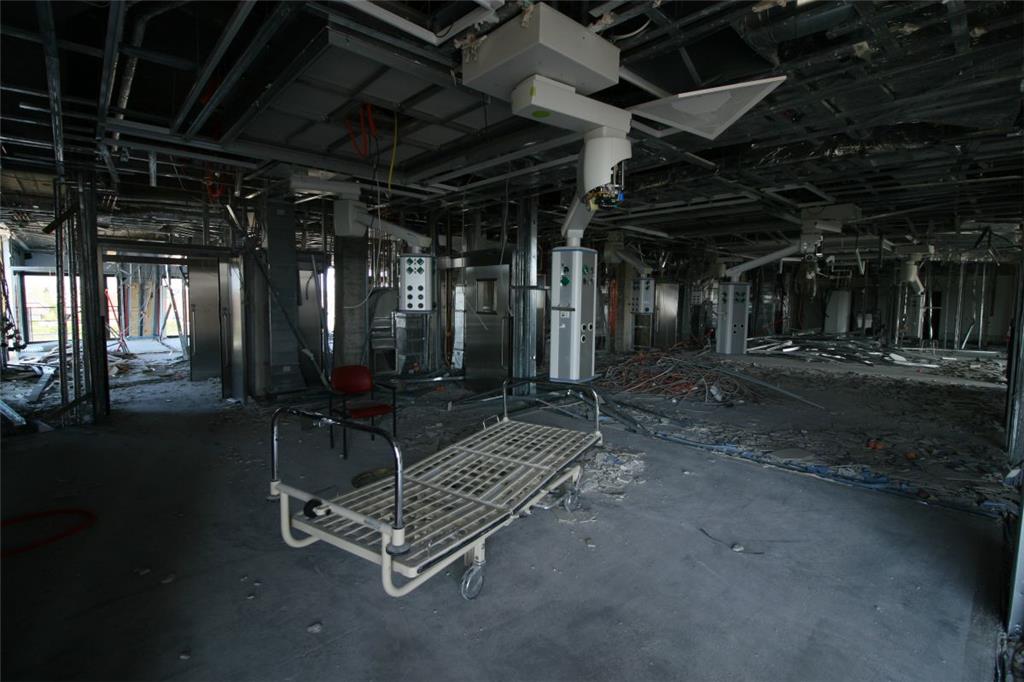 Abrissarbeiten am alten Nordenhamer Krankenhaus. Foto: Lorenz