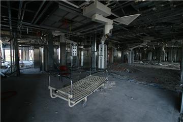 Abrissarbeiten am alten Nordenhamer Krankenhaus. Foto: Lorenz