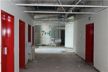 Abrissarbeiten am alten Nordenhamer Krankenhaus. Foto: Lorenz