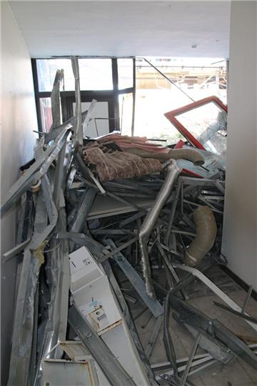 Abrissarbeiten am alten Nordenhamer Krankenhaus. Foto: Lorenz