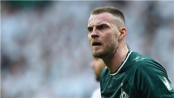Absolut unzufrieden wirkt Werders Marvin Ducksch.
