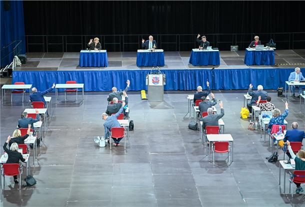 Abstimmung in der Stadtverordnetenversammlung Bremerhaven.