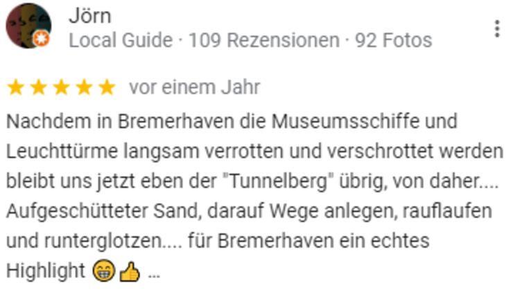 Ach ja, wann „glotzen“ wir mal wieder vom Tunnelberg in Leherheide?