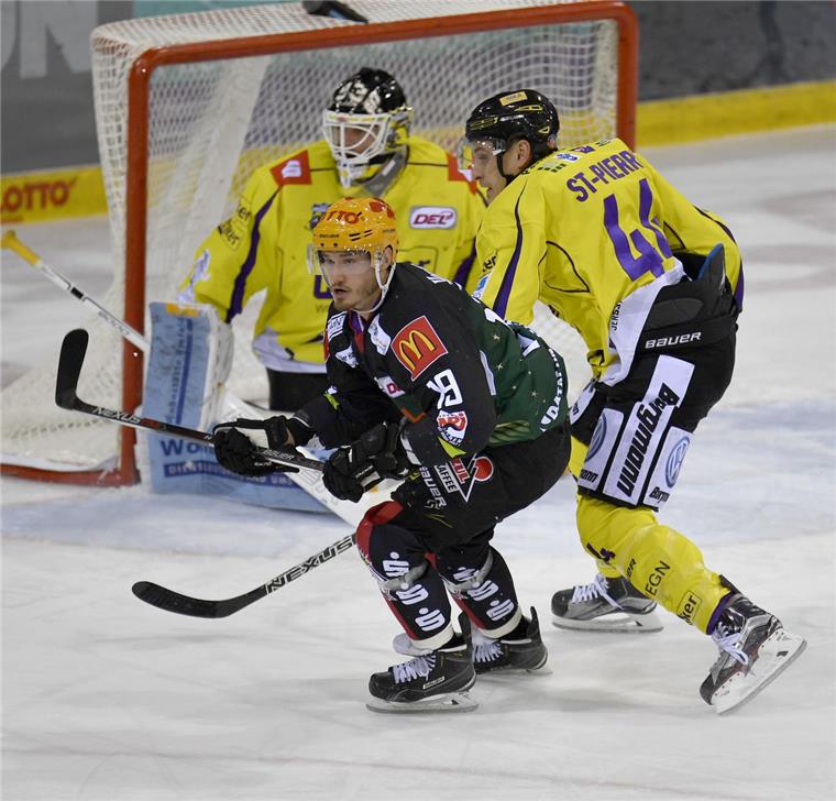 Acht Tore schossen die Fischtown Pinguins bis jetzt gegen die Krefeld Pinguine in ihrer ersten DEL-Saison.