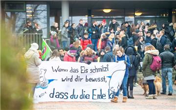 Achtung vorm Klimawandel: Am Mittwoch haben Schüler in Bremerhaven demonstriert....