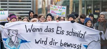 Achtung vorm Klimawandel: Am Mittwoch haben Schüler in Bremerhaven demonstriert....