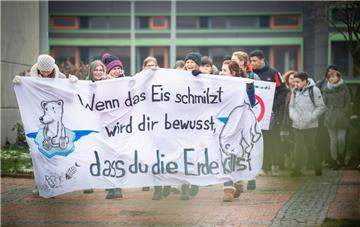 Achtung vorm Klimawandel: Am Mittwoch haben Schüler in Bremerhaven demonstriert....