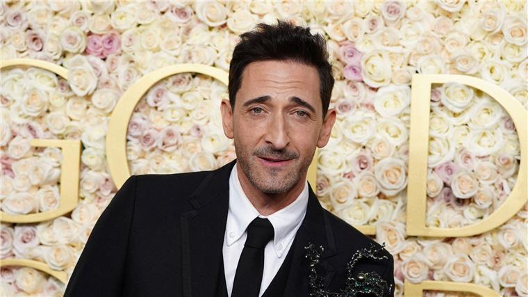 Nominiert für zehn Oscars: „Der Brutalist“ Adrien Brody im Januar bei den Golden Globes.