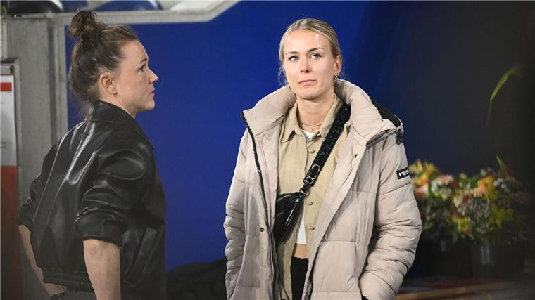 Torhüterin Frohms kritisiert Kommunikation beim DFB Äußerte sich erstmals zu ihrer Degradierung: Merle Frohms.