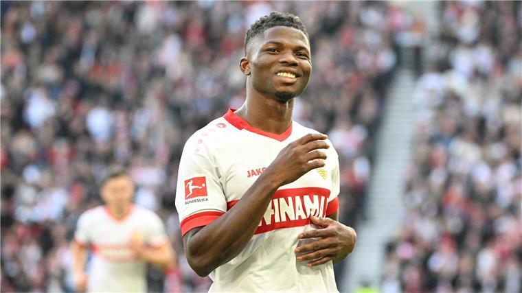 Stuttgart in Leverkusen: Wird Touré wieder zum Trumpf? Aktuell gut drauf: Stuttgarts Offensivmann El Bilal Touré.