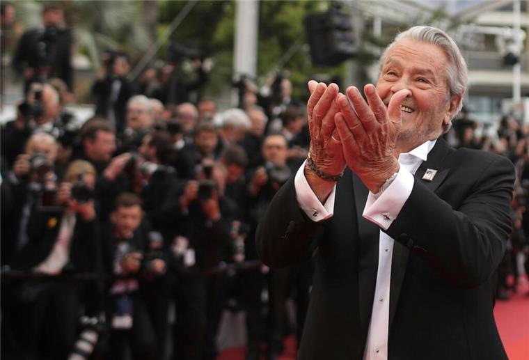 Alain Delon bei der Premiere des Films „A Hidden Life“ im Jahr 2019 (Foto - Archiv)