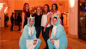 Alena Kuhr, Annekathrin Paulus Stefanie Bunger, Nina Koop, Kim Hannawald und Jan...
