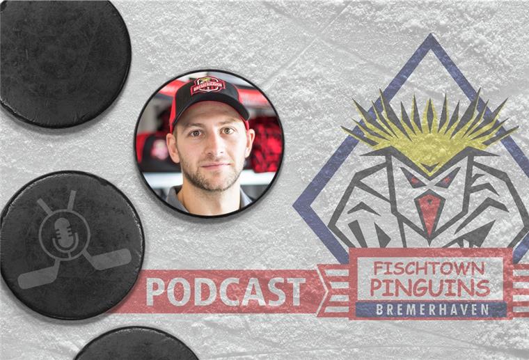Alex Friesen beantwortet Fragen im Pinguins-Podcast.