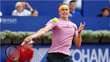 Alexander Zverev bezwang in Hamburg den Franzosen Hugo Gaston.