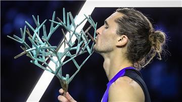 Alexander Zverev feierte den Turniersieg in Paris.