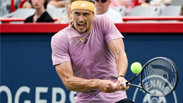 Alexander Zverev führte im ersten Satz, verlor ihn gegen Sebastian Korda aber dennoch.