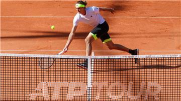 Alexander Zverev hatte eine turbulente Anreise nach Paris.