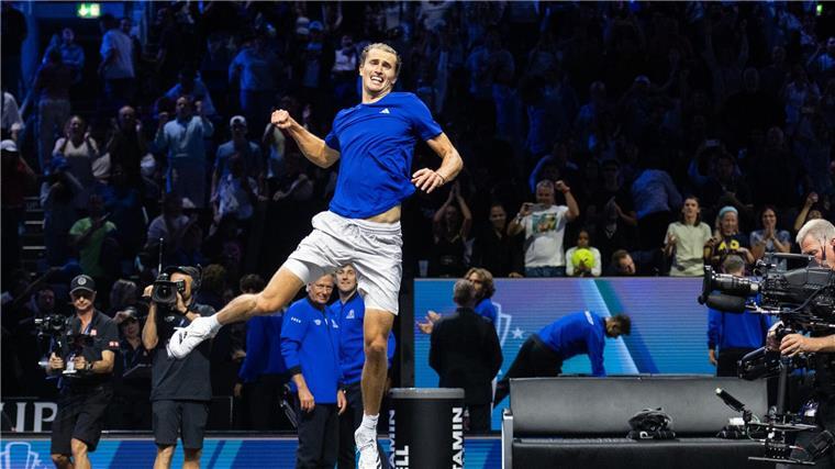 Dramatischer Zverev-Sieg: Team Europa gewinnt Laver Cup Alexander Zverev kämpfte sich trotz Erkältung zum Sieg.
