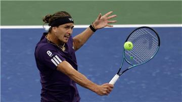 Alexander Zverev spielt am Samstag bei den US Open um den Einzug ins Achtelfinale.