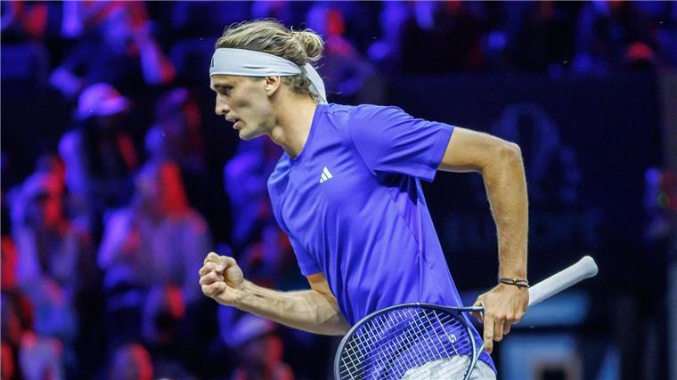 Alexander Zverev spielte beim Laver Cup erstmals Doppel mit Carlos Alcaraz.