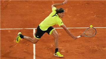 Alexander Zverev war nach seinem Aus in Paris gefrustet.