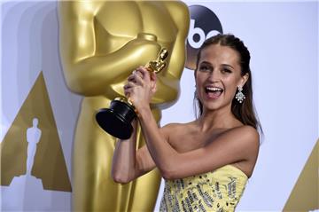 Alicia Vikander bekam den Oscar für die beste Nebendarstellerin in dem Film &quot;The Danish Girl&quot;.