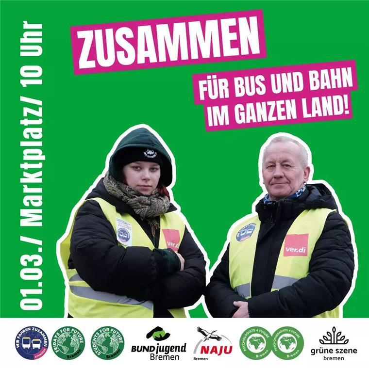 Am 1. März wird zum bundesweiten Klimastreik aufgerufen. Auch in Bremen wird eine Demonstration stattfinden.
